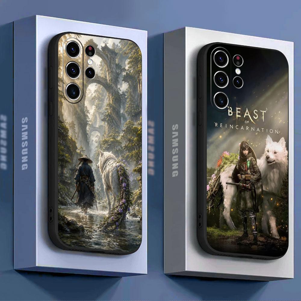 Samsung Galaxy S25 - Karikatür Serin Canavar Reenkarnasyon Telefon Kılıfı