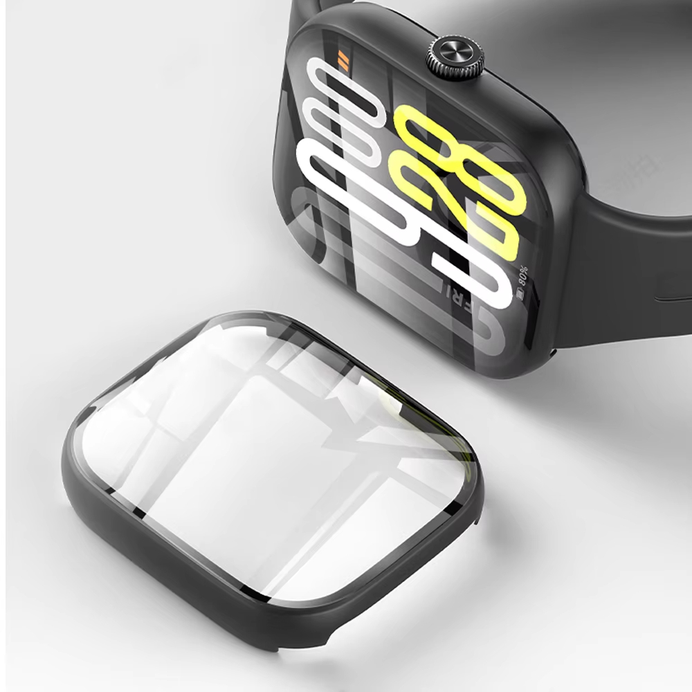 Xiaomi Smartwatch Accessories - Temperli Cam + Kılıf Xiaomi Redmi
