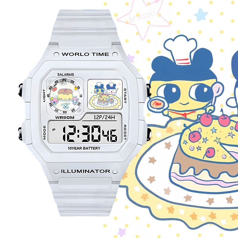 Smart Watch Accessories - Tamagotchi Akıllı Elektronik Saat Büyük Ağız