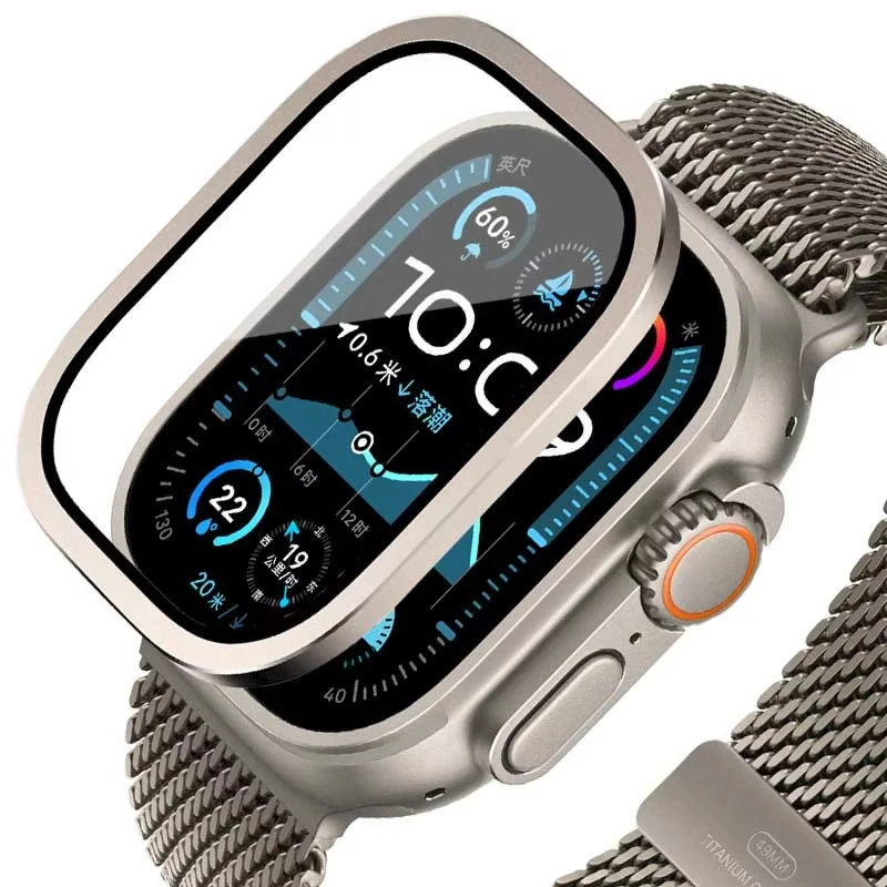 Smart Watch Accessories - Apple Watch Ultra için Temperli Cam