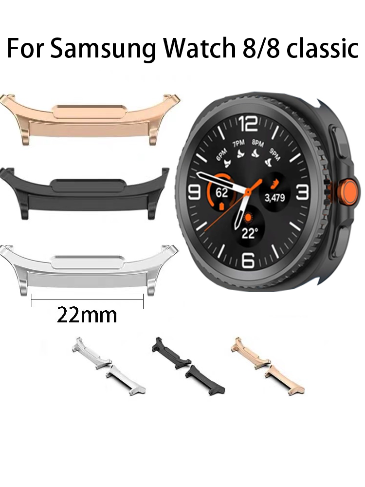 Smart Watch Accessories - 22mm Kordonlu Saat Konektörü samsung Izle