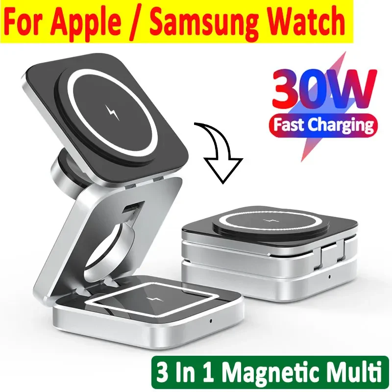 Watch Charger Cable - IPhone 16 için 30W manyetik kablosuz