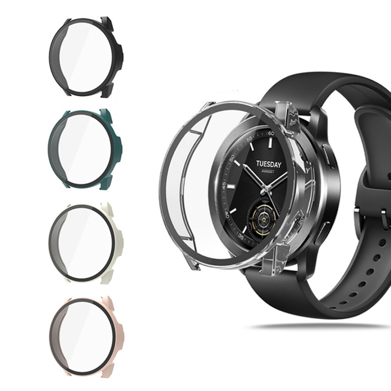 Sert kenar kabuk cam ekran kor - Xiaomi Smartwatch S3 Accessories incelemesi ve fiyatı