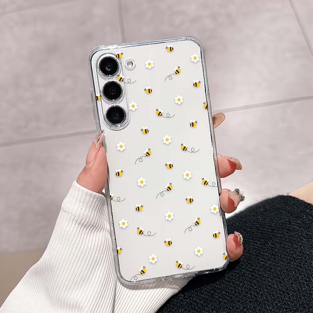 Şeffaf TPU Sevimli Arı Papatya - Samsung Galaxy A55 incelemesi ve fiyatı