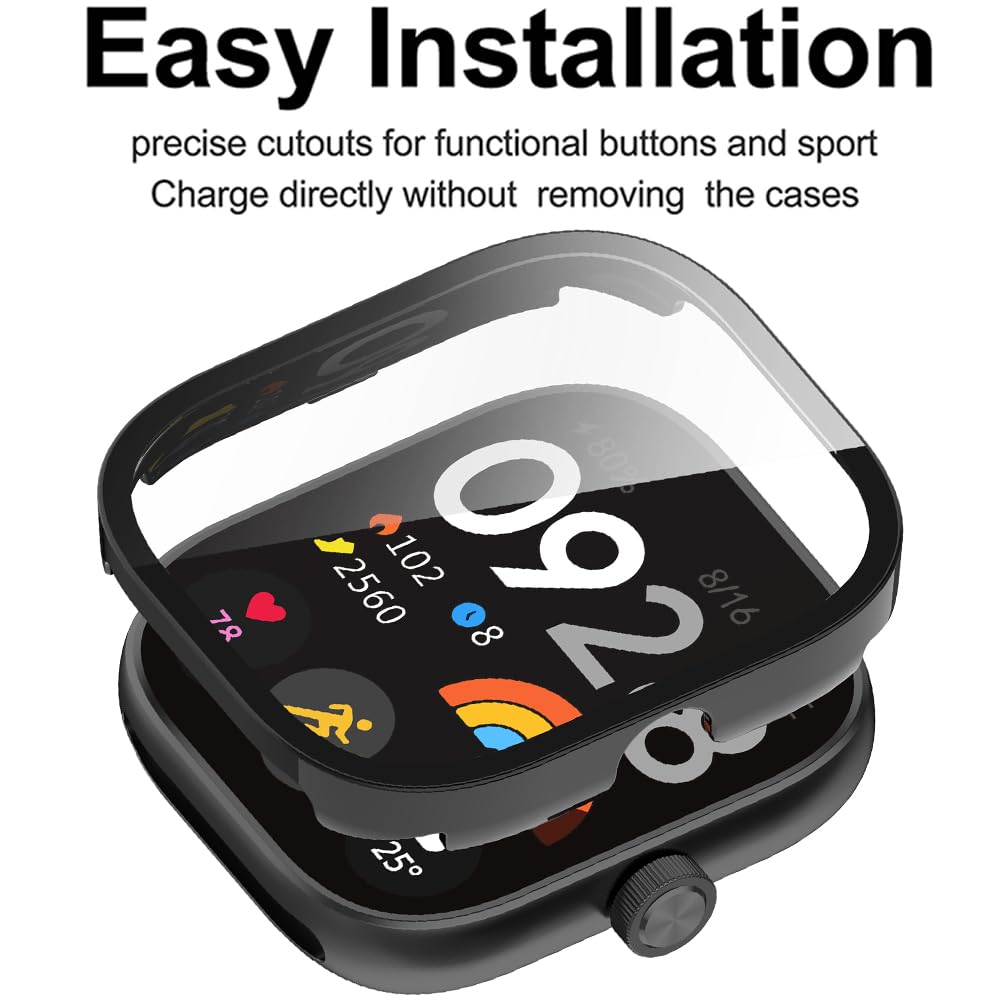 Temperli Cam + Kılıf Xiaomi Re - Xiaomi Smartwatch Accessories incelemesi ve fiyatı