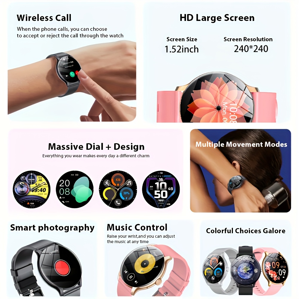 LAXASFIT 2026 Akıllı Saat 1.52 - Smartwatch Face incelemesi ve fiyatı