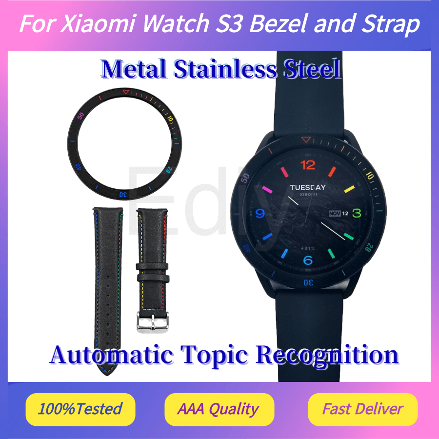 Xiaomi Watch S3 için Sarı Ölçe - Xiaomi Smartwatch S3 Accessories incelemesi ve fiyatı
