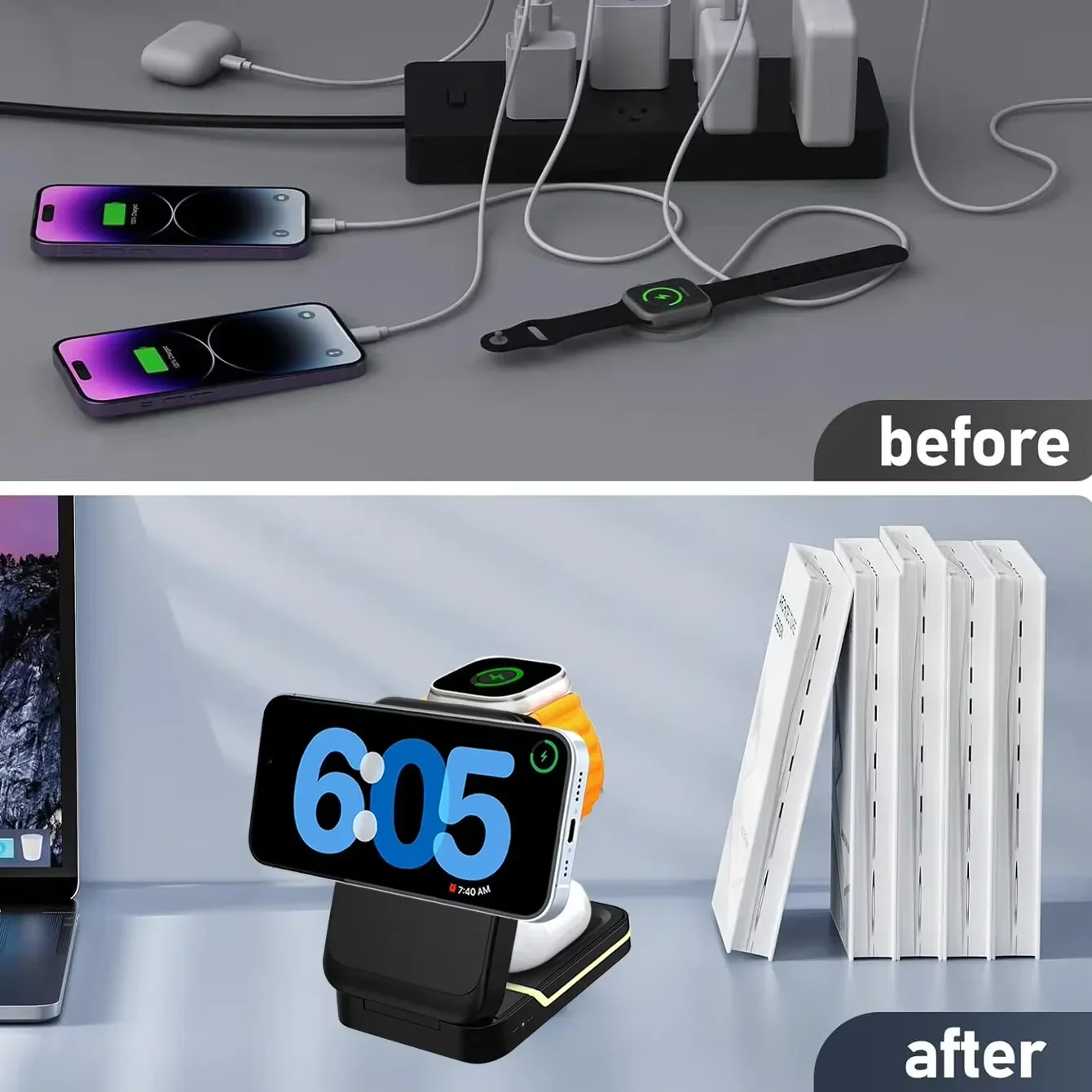 Magsafe iPhone 16 15 14 13 12  - Watch Charger Cable incelemesi ve fiyatı