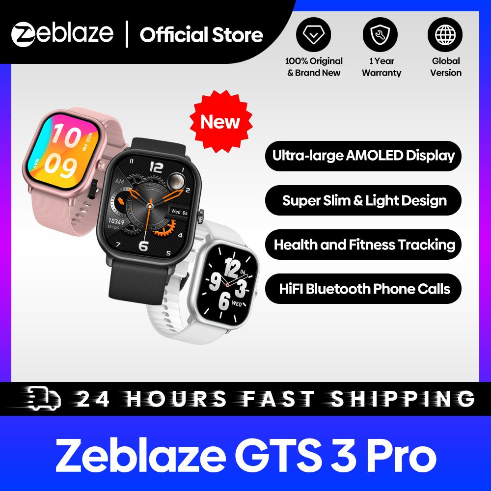 Yeni Zeblaze GTS 3 Pro sesli a - Smartwatch Faces incelemesi ve fiyatı