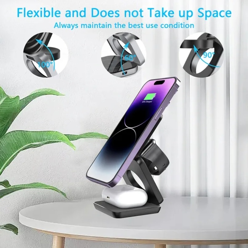 3'ü 1 Arada Katlanabilir Manye - Watch Charger Cable incelemesi ve fiyatı