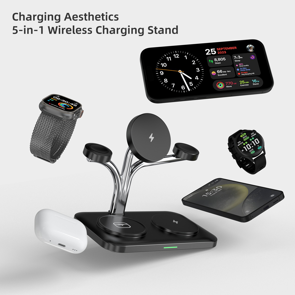 5'i 1 Arada Manyetik Kablosuz  - Watch Charger Cable incelemesi ve fiyatı